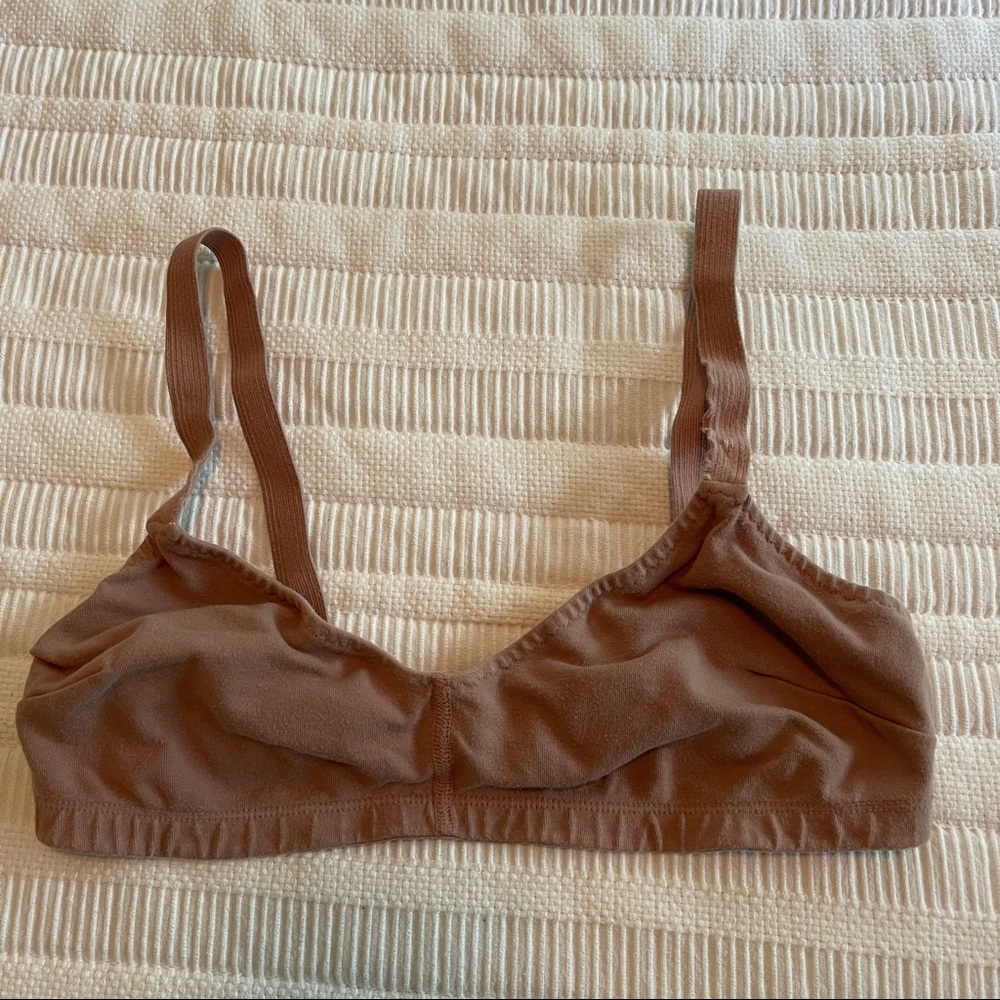 Pansy full bra size medium color mauve